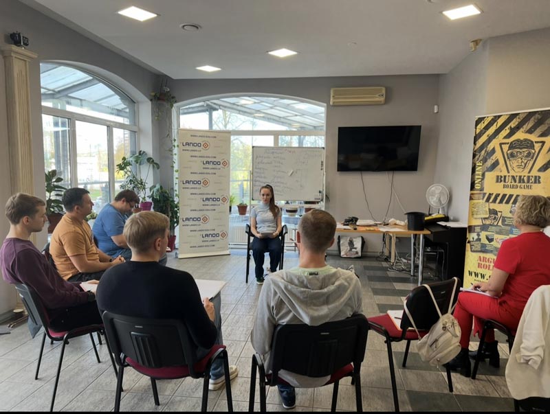 Runas maksla Riga Lando